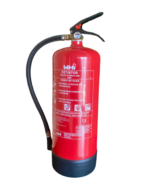 Extintor ABC 6kg Certificado