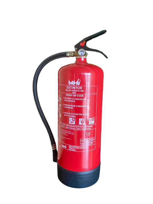 ABC Fire Extinguisher 6kg Certified