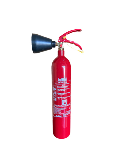 Certified CO2 fire extinguisher 2kg
